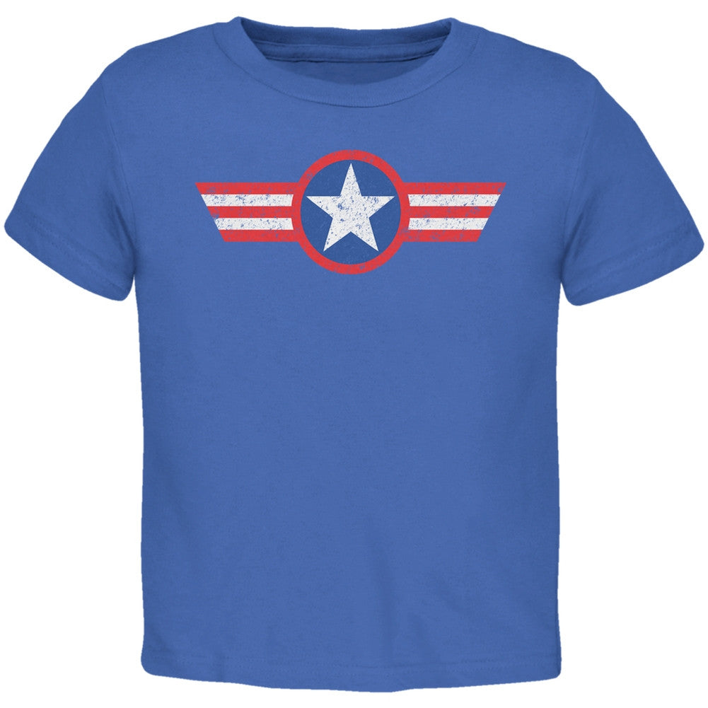 American Star Royal Toddler T-Shirt Toddler T-Shirts Old Glory 2T Blue