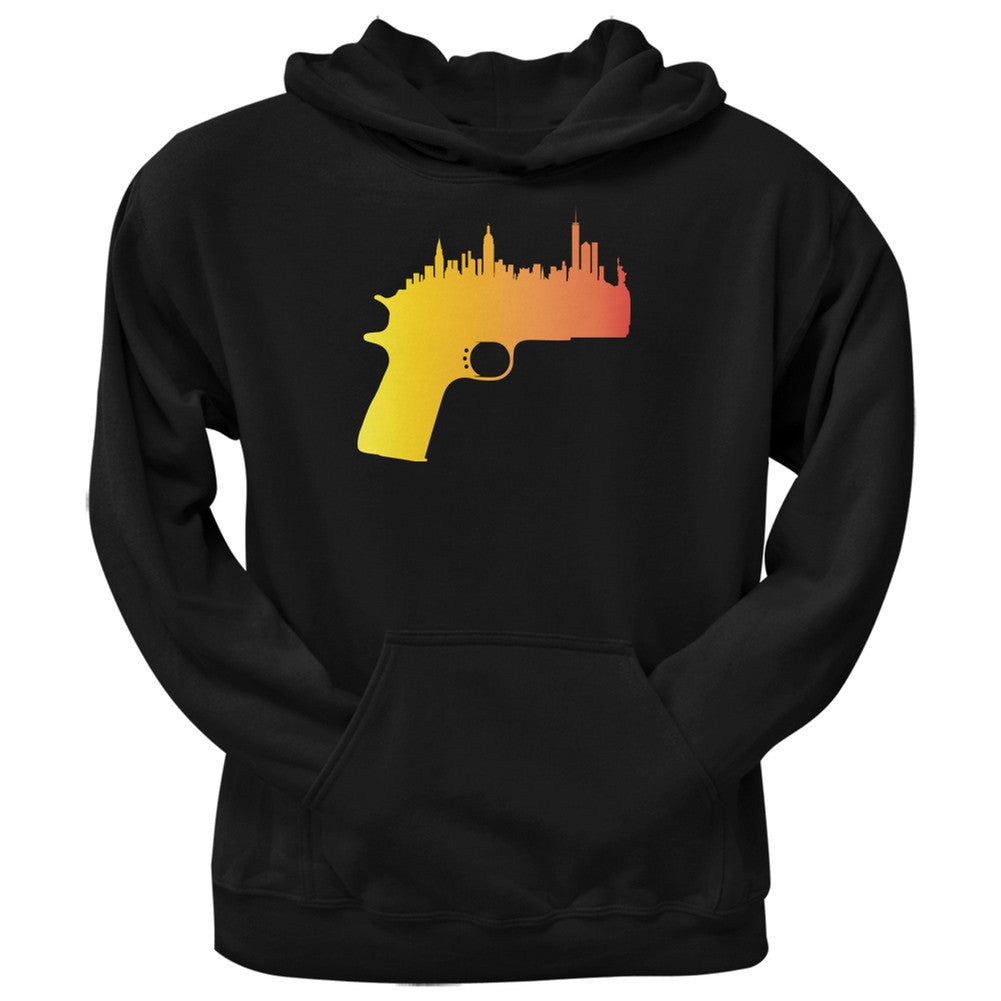 1911 Skyline Black Adult Hoodie Men's Hoodies Old Glory 2XL Black