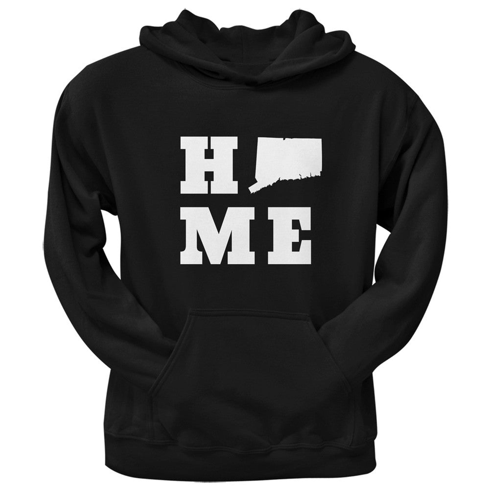 Connecticut Home Black Adult Hoodie Men's Hoodies Old Glory 2XL Black