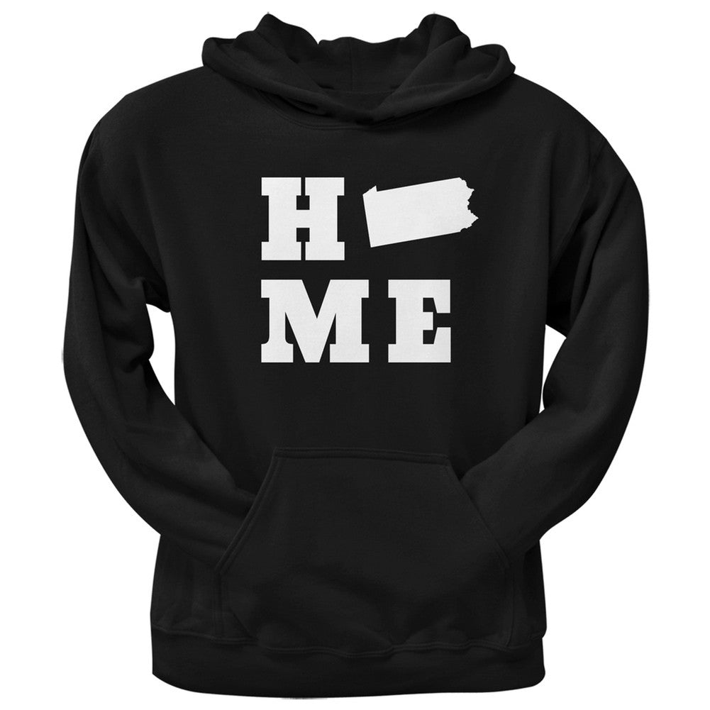 Pennsylvania Home Black Adult Hoodie Men's Hoodies Old Glory 2XL Black