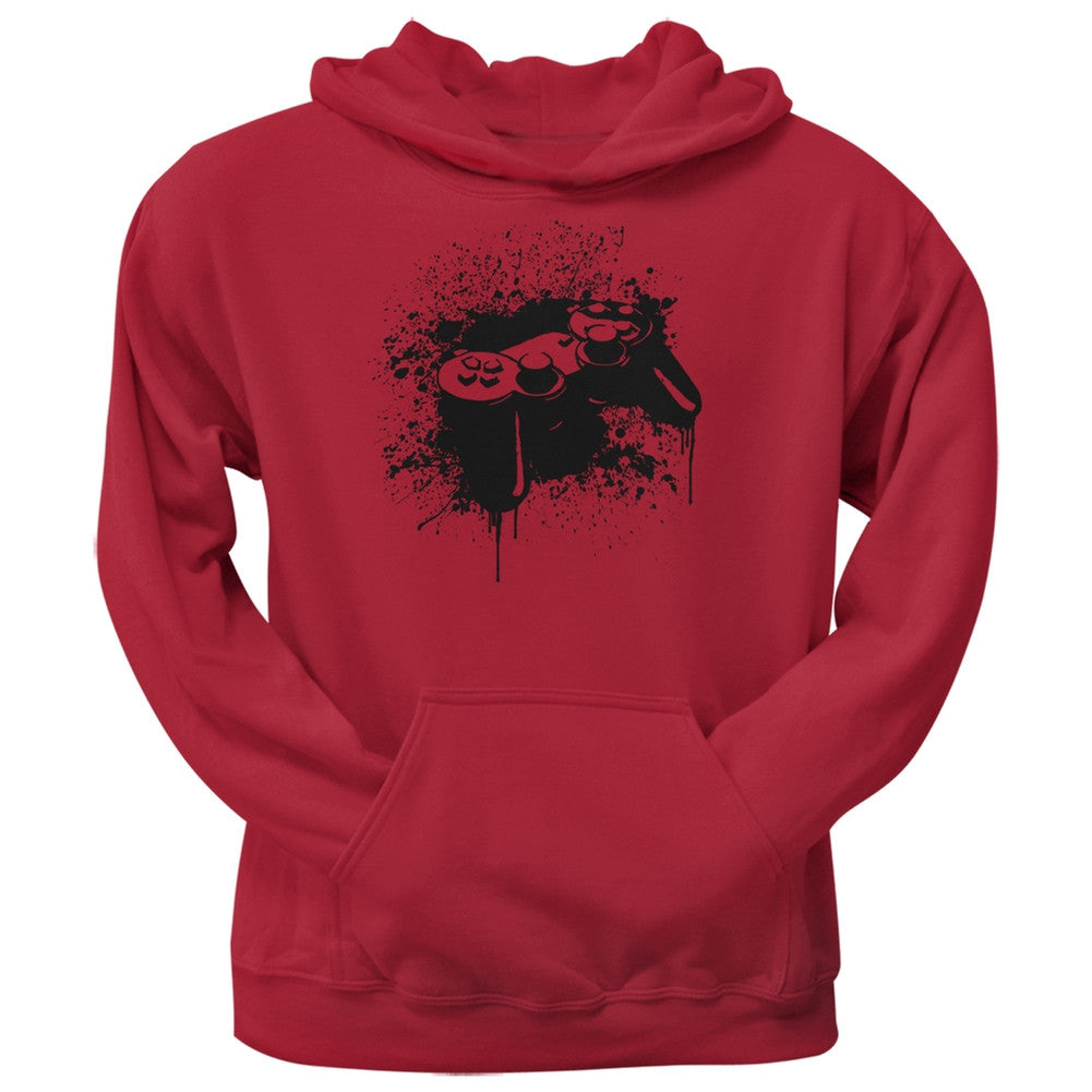 Game Controller Red Adult Hoodie Men's Hoodies Old Glory 2XL Red