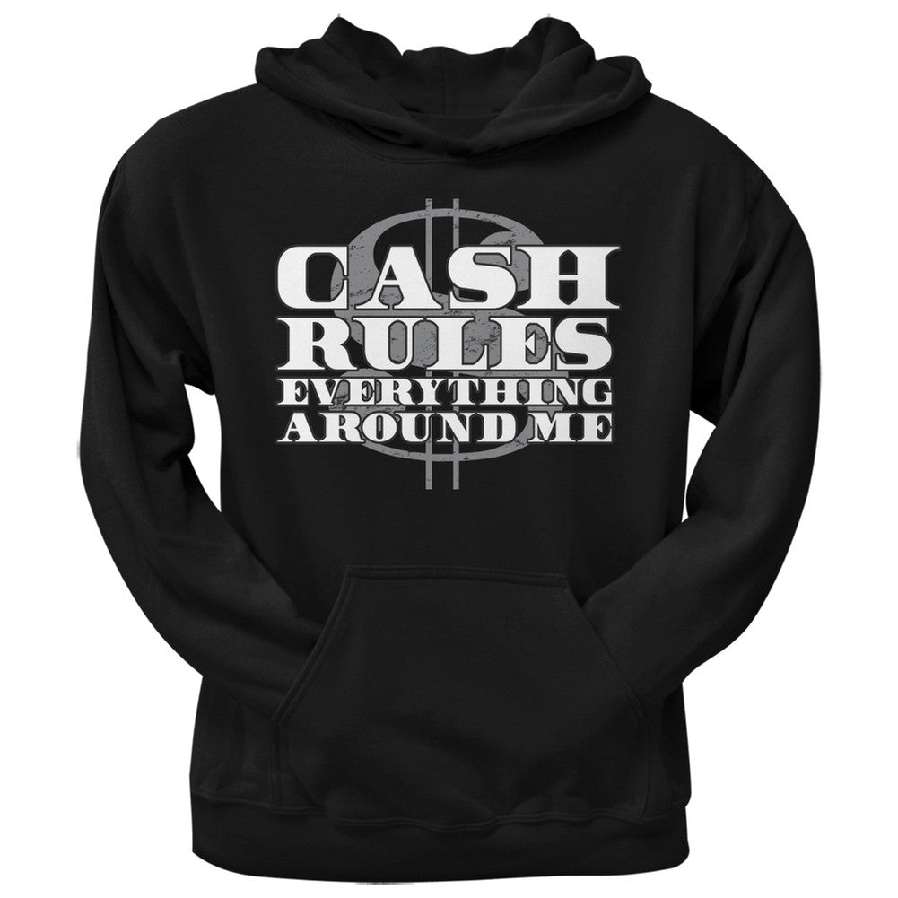 Cash Rules Black Adult Hoodie Men's Hoodies Old Glory 2XL Black