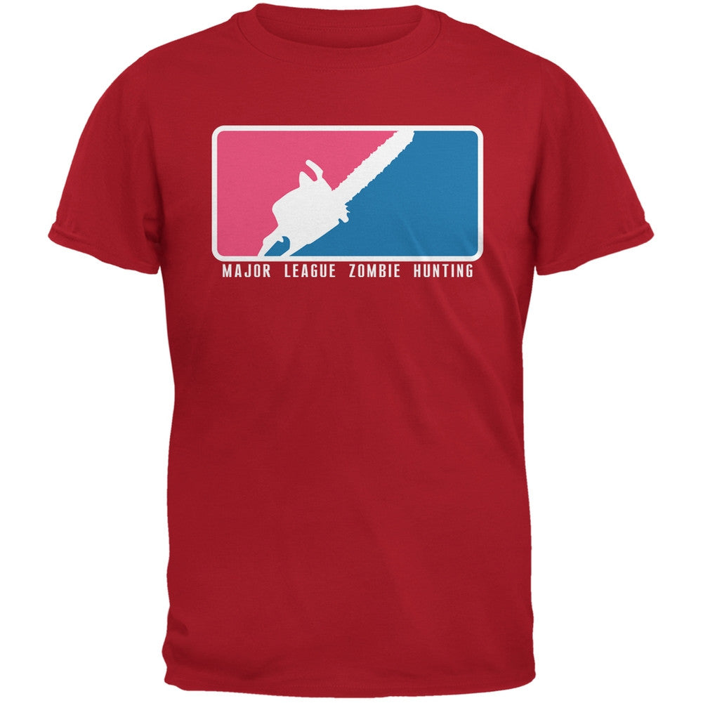 Major League Zombie Hunter Red Youth T-Shirt Youth T-Shirts Old Glory LG Red
