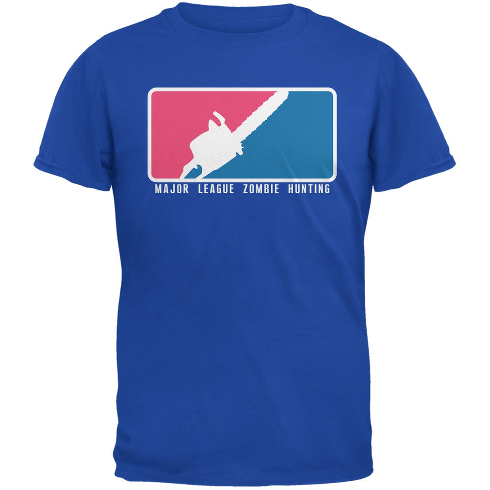 Major League Zombie Hunter Royal Youth T-Shirt Youth T-Shirts Old Glory LG Blue