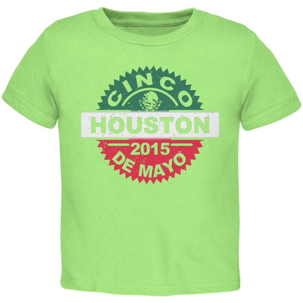Cinco De Mayo - Houston Gold Toddler T-Shirt Toddler T-Shirts Old Glory