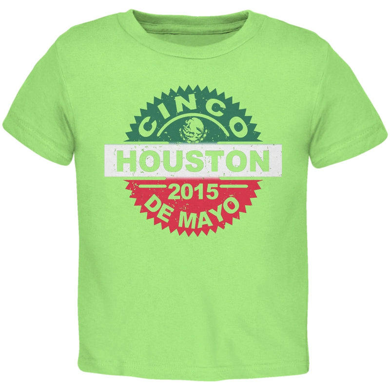 Cinco De Mayo - Houston Gold Toddler T-Shirt Toddler T-Shirts Old Glory