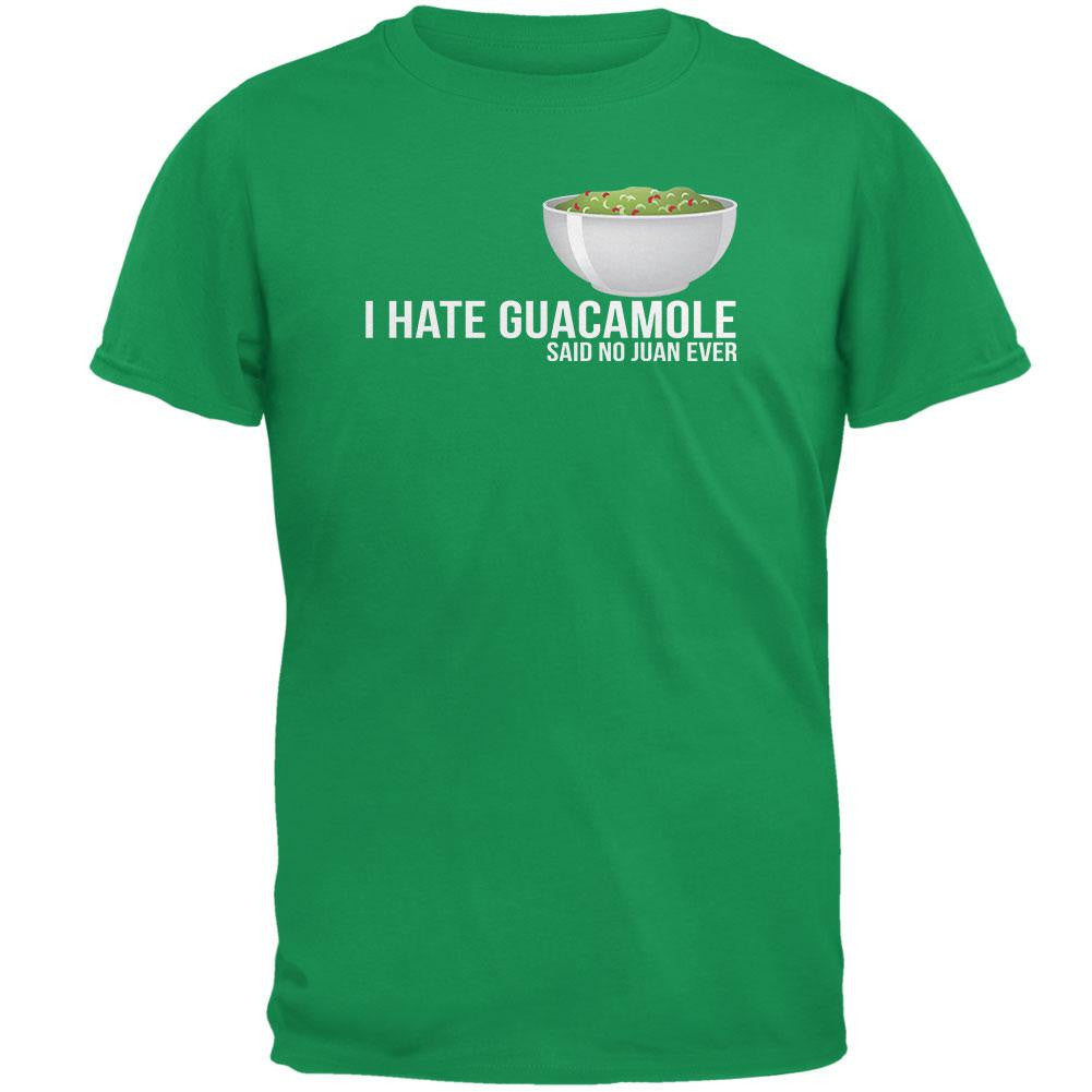 Cinco De Mayo - I Hate Cinco de Mayo Black Adult T-Shirt Men's T-Shirts Old Glory
