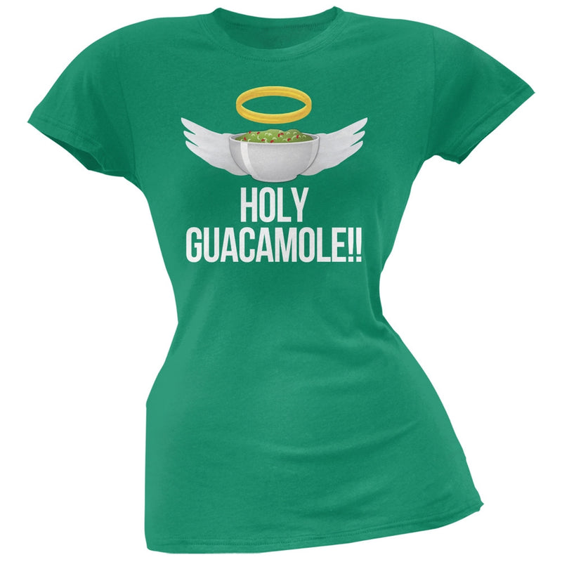 Cinco de Mayo - Holy Guacamole! Orange Soft Juniors T-Shirt Juniors T-Shirts Old Glory