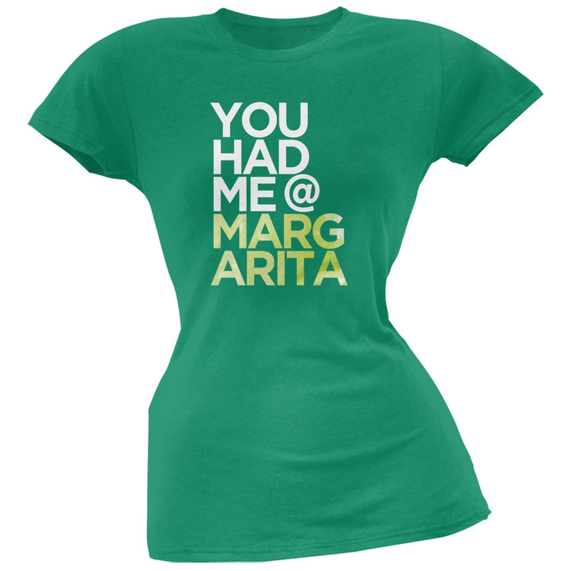 Cinco de Mayo - You Had Me at Margarita Orange Soft Juniors T-Shirt Juniors T-Shirts Old Glory