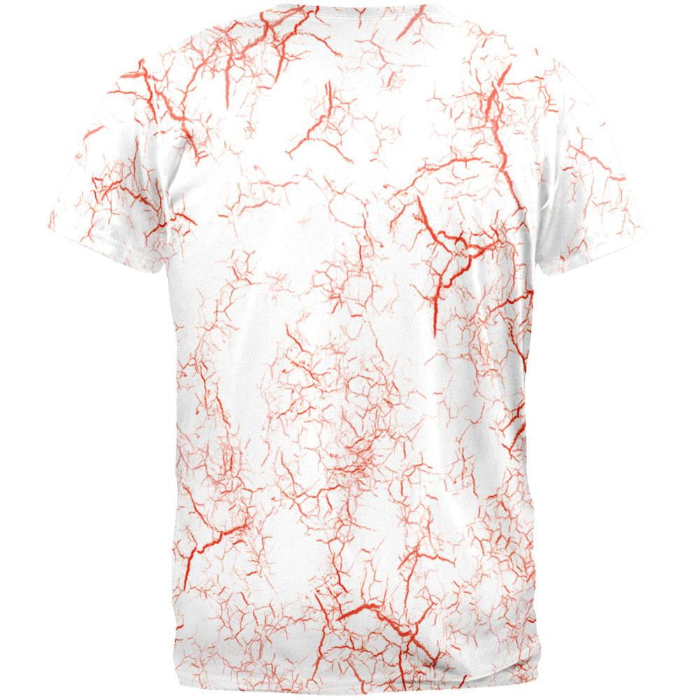 Brown Eyeball Costume All Over Adult T-Shirt Men's T-Shirts Old Glory