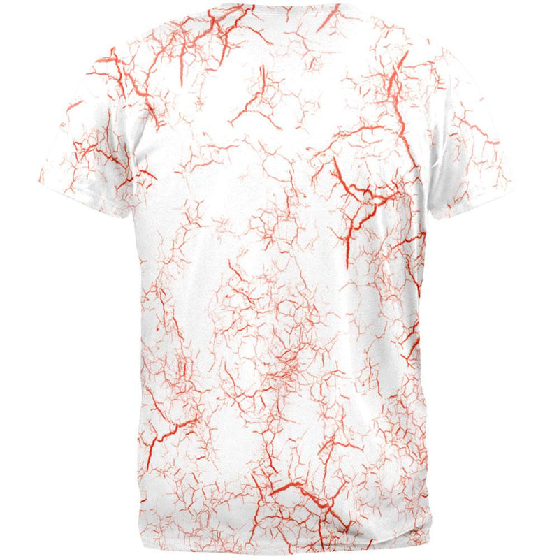 Brown Eyeball Costume All Over Adult T-Shirt Men's T-Shirts Old Glory