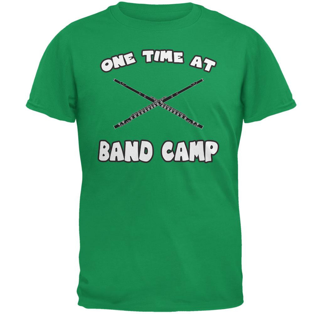Band Camp Irish Green Adult T-Shirt Men's T-Shirts Old Glory 2XL Green