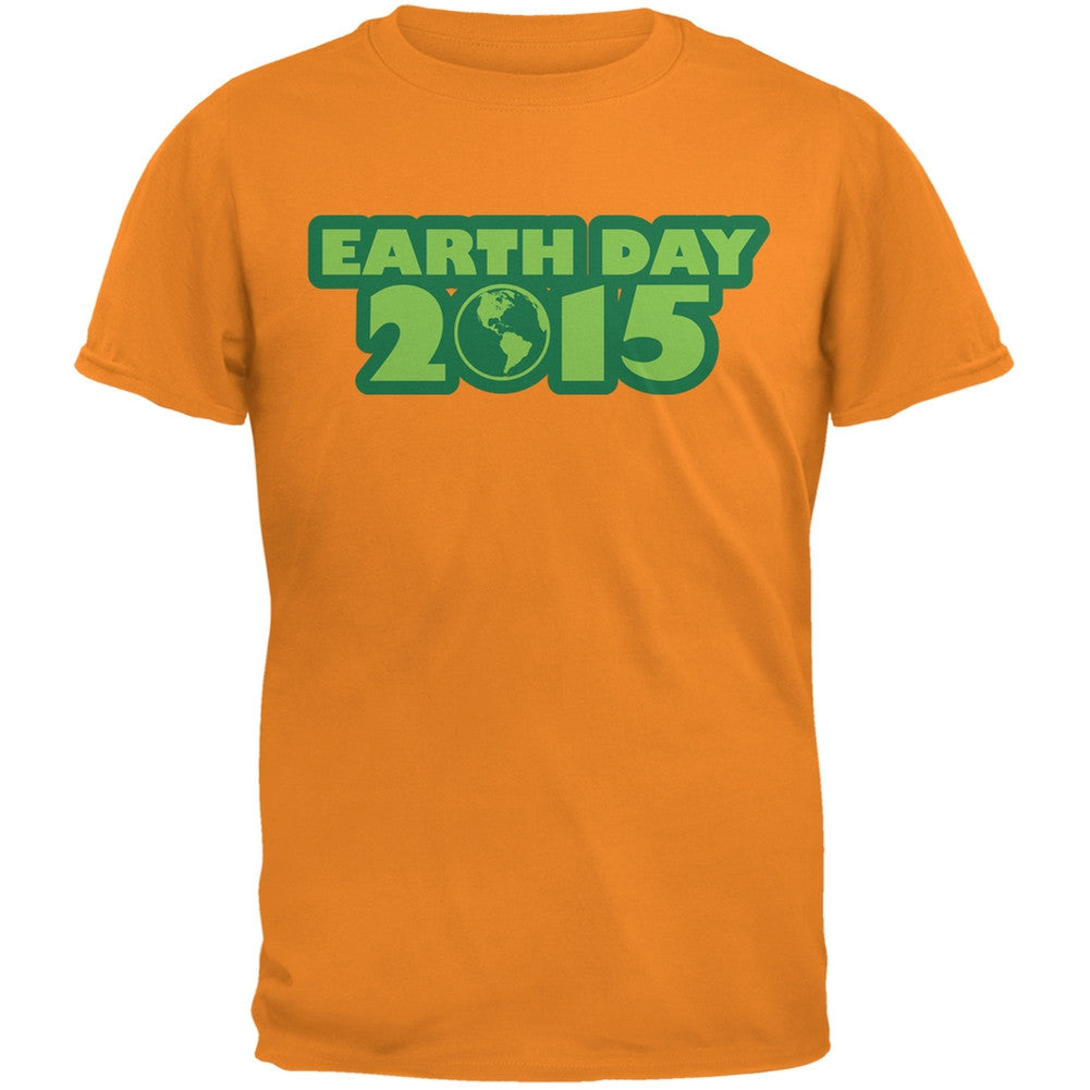 Earth Day - 2015 Orange Youth T-Shirt Youth T-Shirts Old Glory LG Orange
