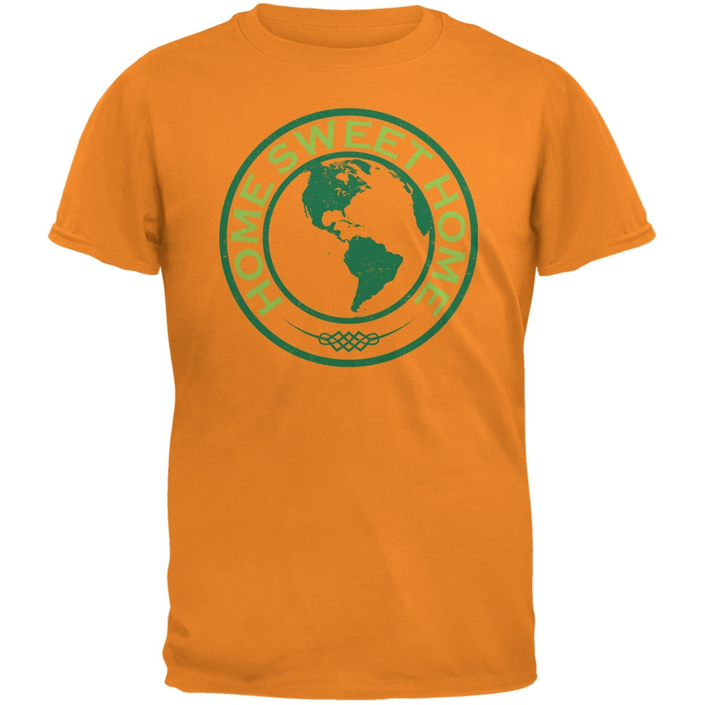Earth Day - Home Sweet Home Orange Youth T-Shirt Youth T-Shirts Old Glory LG Orange