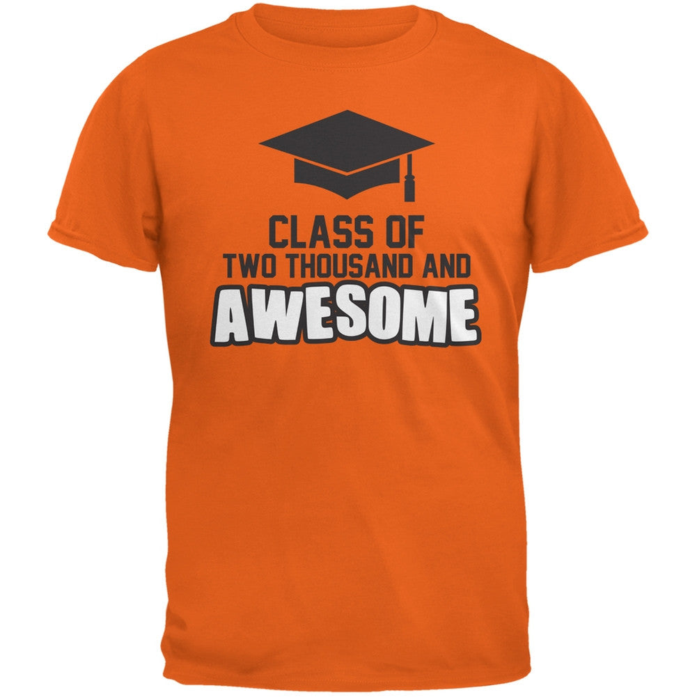 Two Thousand and Awesome Orange Adult T-Shirt Men's T-Shirts Old Glory 2XL Orange