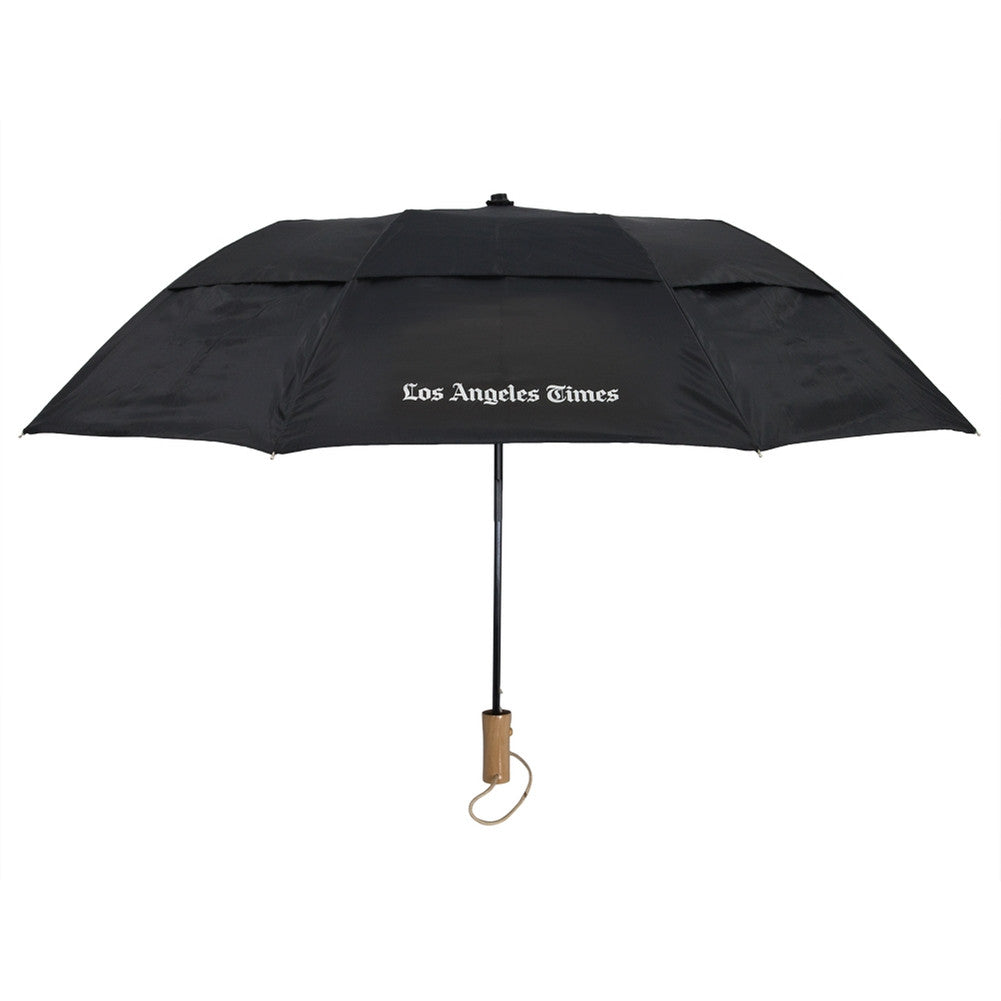 Los Angeles Times Standard Logo Black Umbrella Umbrellas Old Glory
