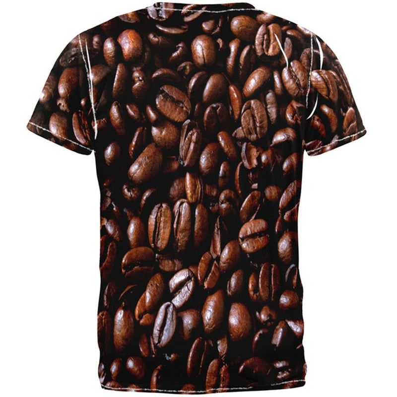 Death Before Decaf All Over Adult T-Shirt Men's T-Shirts Old Glory