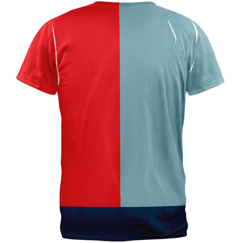 Election 2016 Hillary Clinton Why So Serious All Over Adult T-Shirt Men's T-Shirts Old Glory