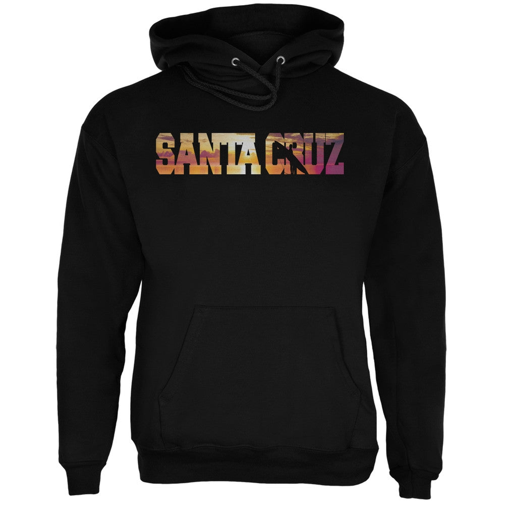 Santa Cruz Sunset Black Adult Hoodie Men's Hoodies Old Glory 2XL Black