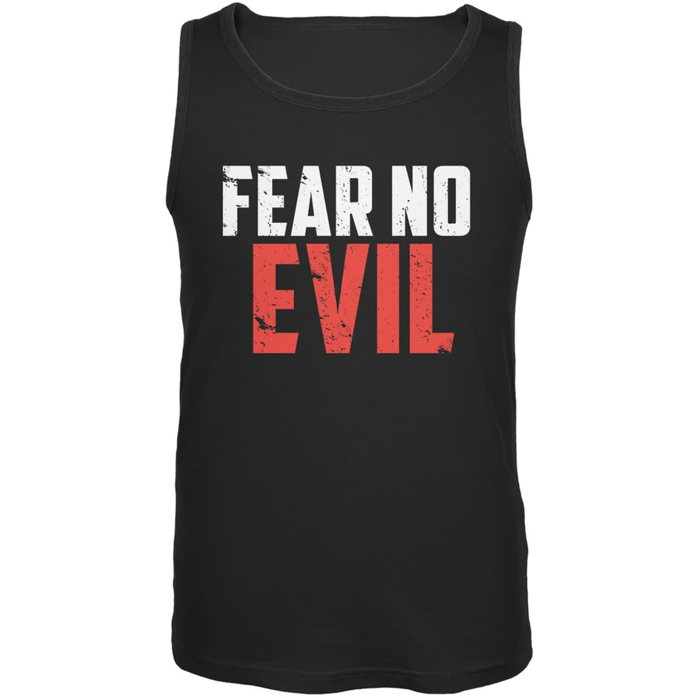 Fear No Evil Black Adult Tank Top Men's Tank Tops Old Glory 2XL Black