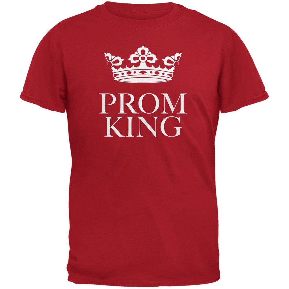 Prom King Red Adult T-Shirt Men's T-Shirts Old Glory 2XL Red