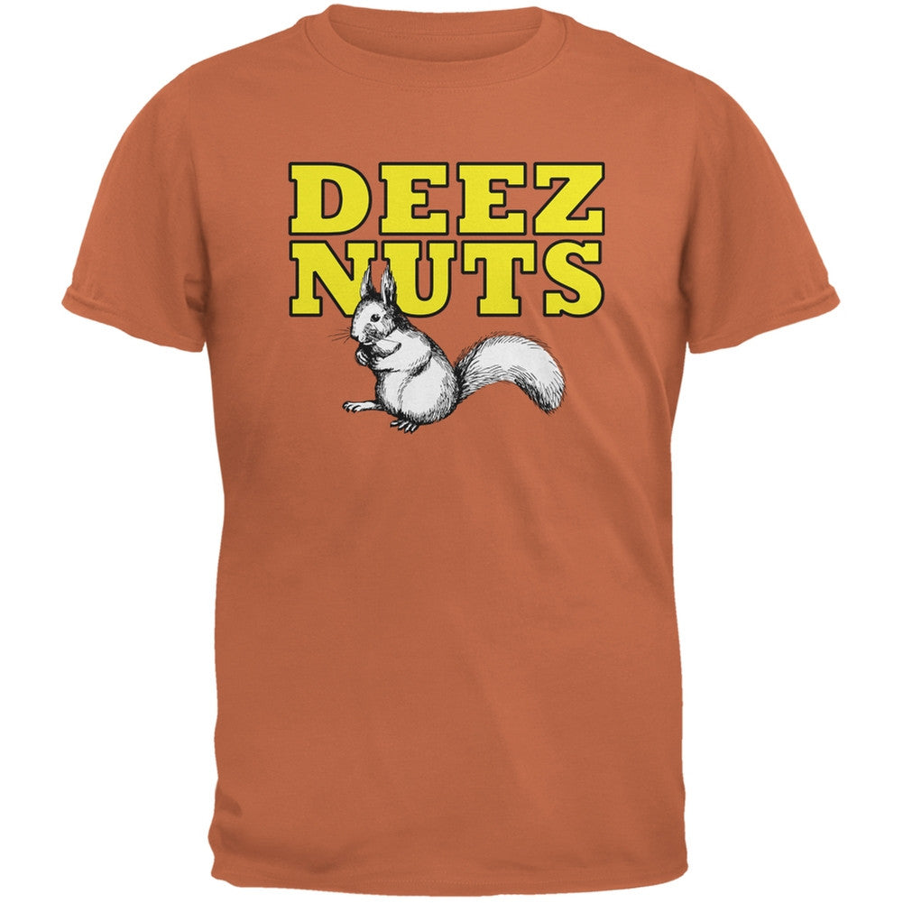 Deez Nuts Texas Orange Adult T-Shirt – Old Glory, image size:1001x1001