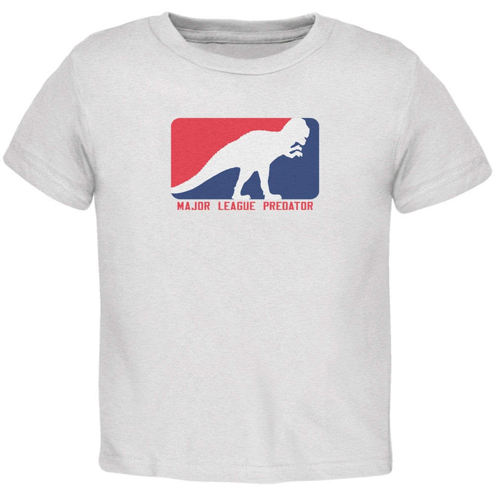 Major League Predator White Toddler T-Shirt Toddler T-Shirts Old Glory 2T White