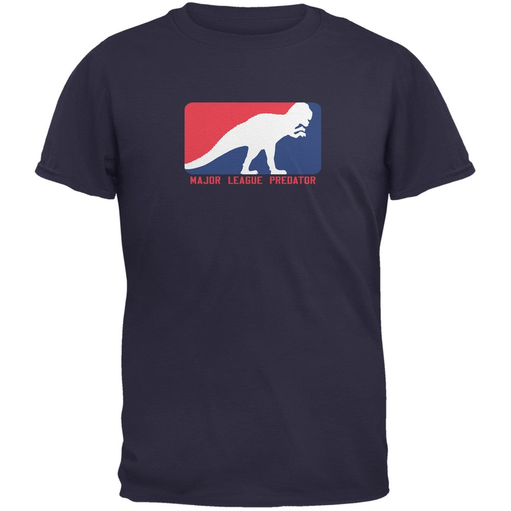 Major League Predator Navy Adult T-Shirt Men's T-Shirts Old Glory 2XL Blue