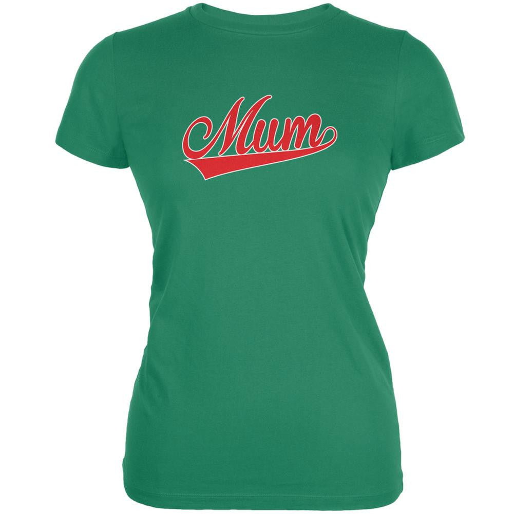 Mothers Day - Mum Kelly Green Juniors Soft T-Shirt Juniors T-Shirts Old Glory 2XL Green