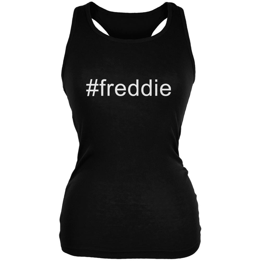 #Freddie Black Juniors Soft Tank Top Juniors Tank Tops Old Glory 2XL Black
