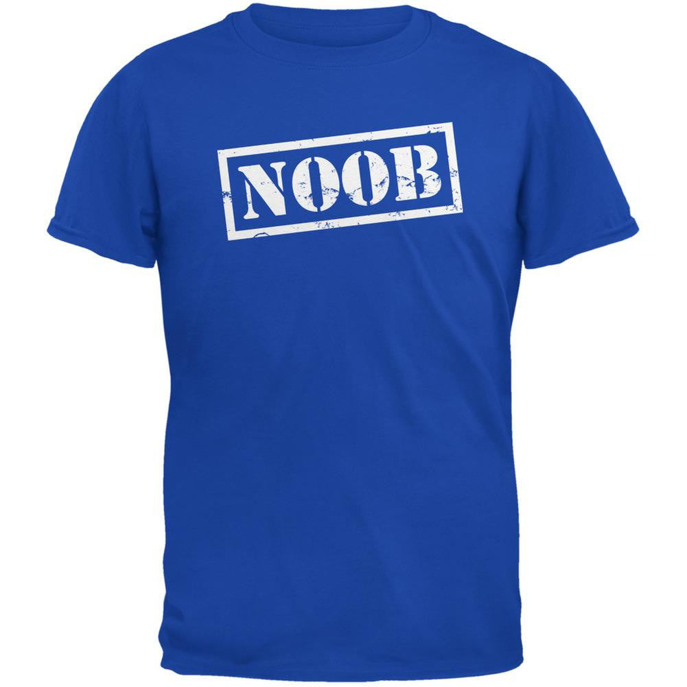 Noob Royal Adult T-Shirt Men's T-Shirts Old Glory 2XL Blue