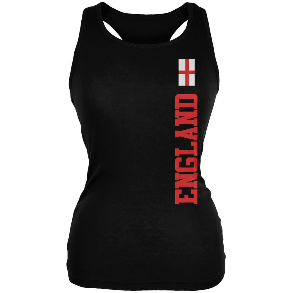 World Cup England Black Juniors Soft Tank Top Juniors Tank Tops FIFA 2XL Black