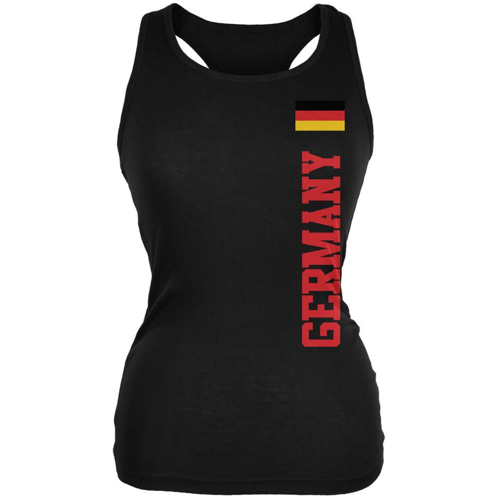 World Cup Germany Black Juniors Soft Tank Top Juniors Tank Tops FIFA 2XL Black