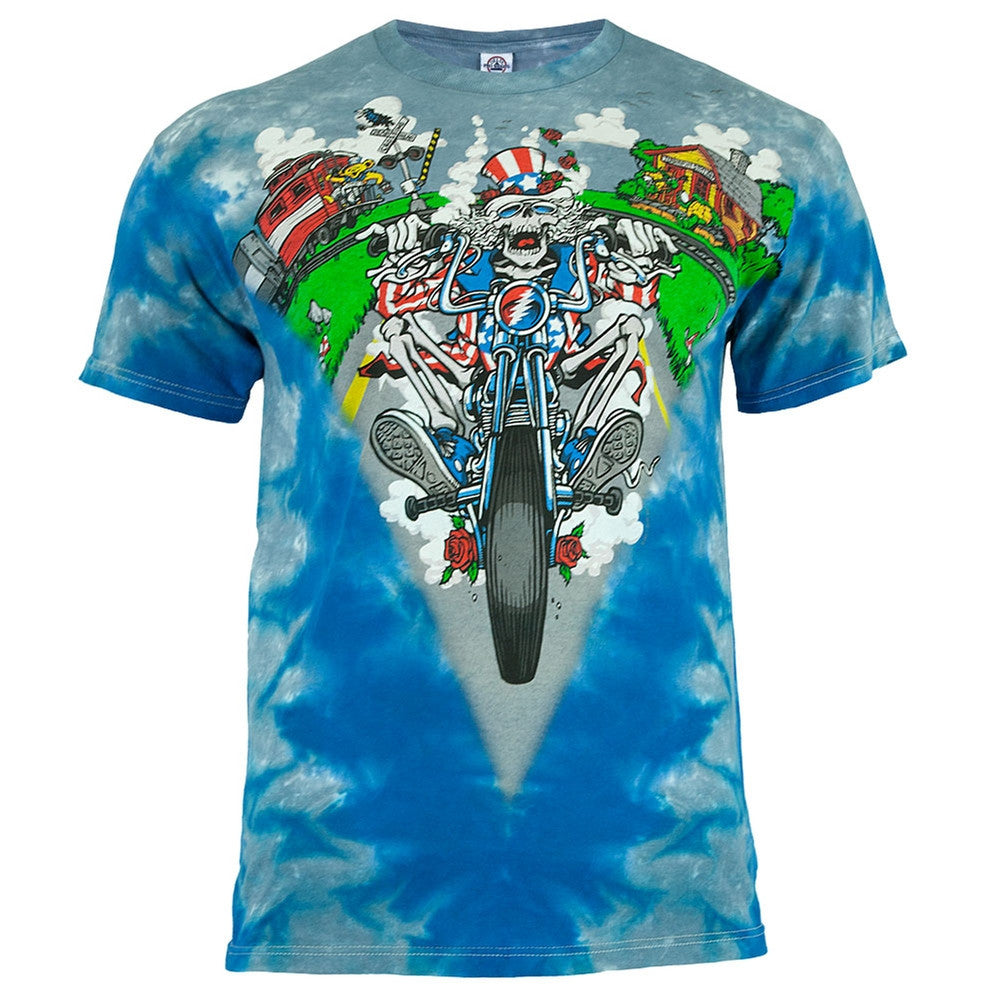 Grateful Dead - Moto Sam V-Dye Tie Dye  T-Shirt Men's T-Shirts Grateful Dead MD