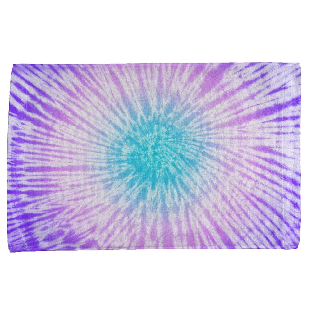 Dead Head Tie Dye All Over Sport Towel Sports Towels Old Glory