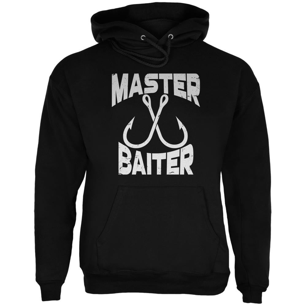 Master Baiter Black Adult Hoodie Men's Hoodies Old Glory 2XL Black