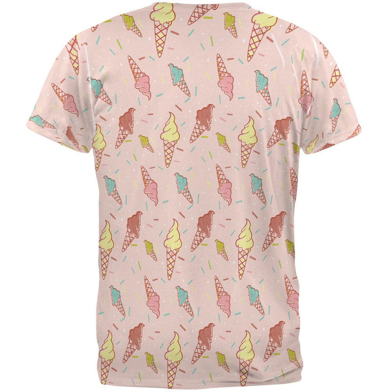 Ice Cream Cones All Over Adult T-Shirt Men's T-Shirts Old Glory