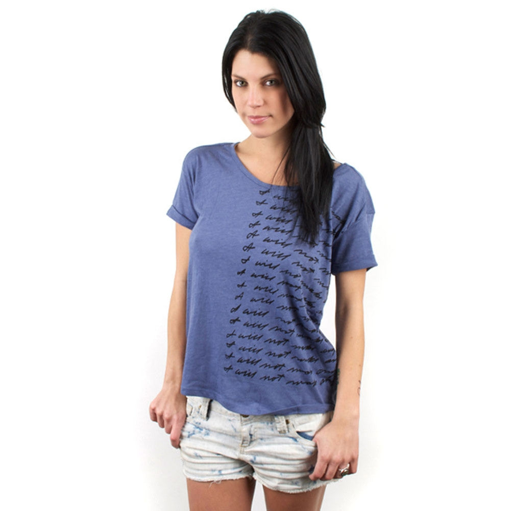 Volcom - Baldessari Detention Juniors Meanie T-Shirt Juniors T-Shirts Volcom MD Dark Blue