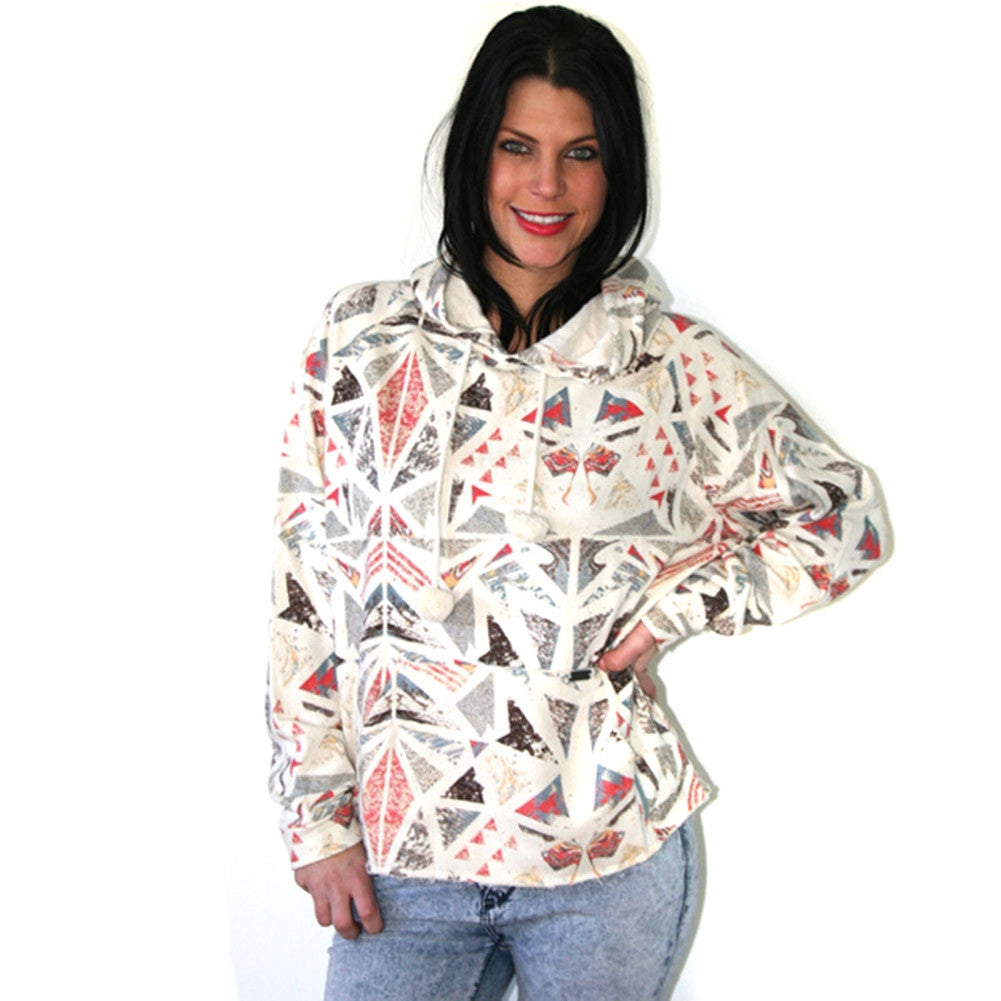 Volcom - Space Rocker Slacker Juniors Pullover Hoodie Women's Sweaters Volcom