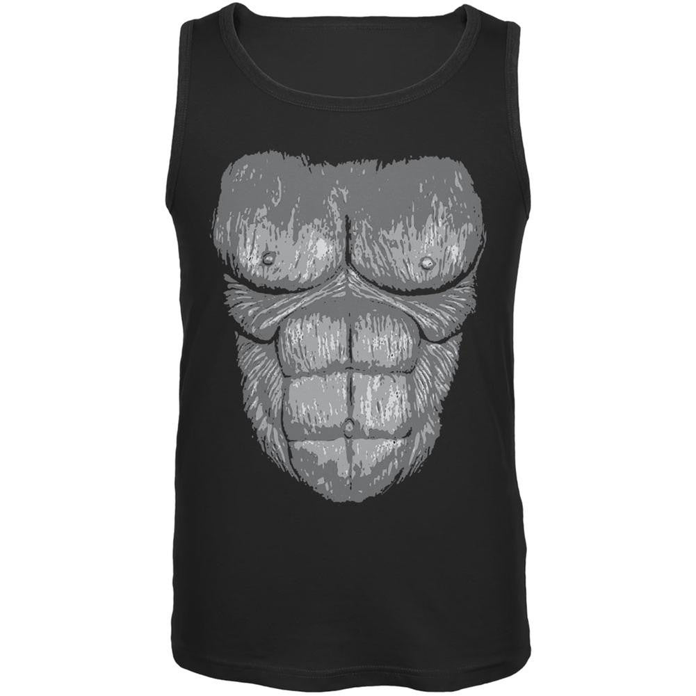Halloween Gorilla Suit Costume Black Adult Tank Top Men's Tank Tops Old Glory 2XL Black