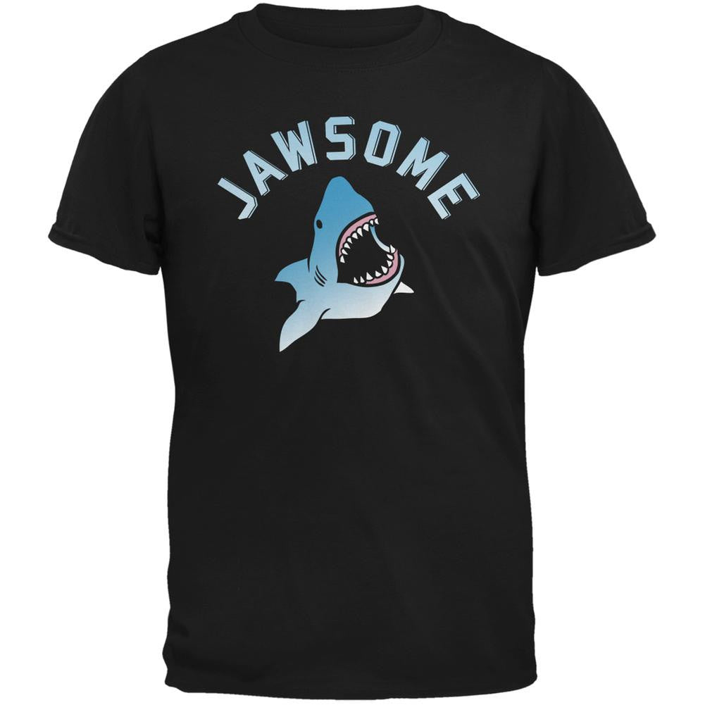 Jawsome Black Adult T-Shirt Men's T-Shirts Old Glory 2XL Black