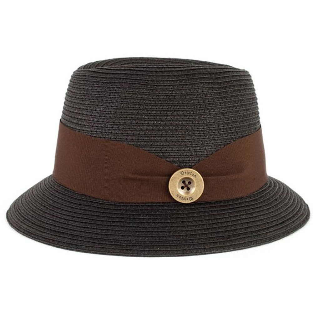 Brixton - Parlor Black Women's Straw Hat Women's Hats Brixton SM Black