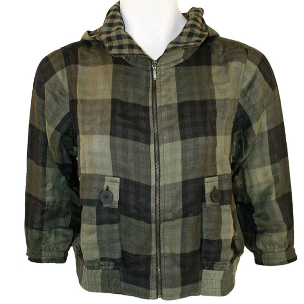 Rip Curl - Piper Plaid Juniors Crop Jacket Juniors Jackets Rip Curl