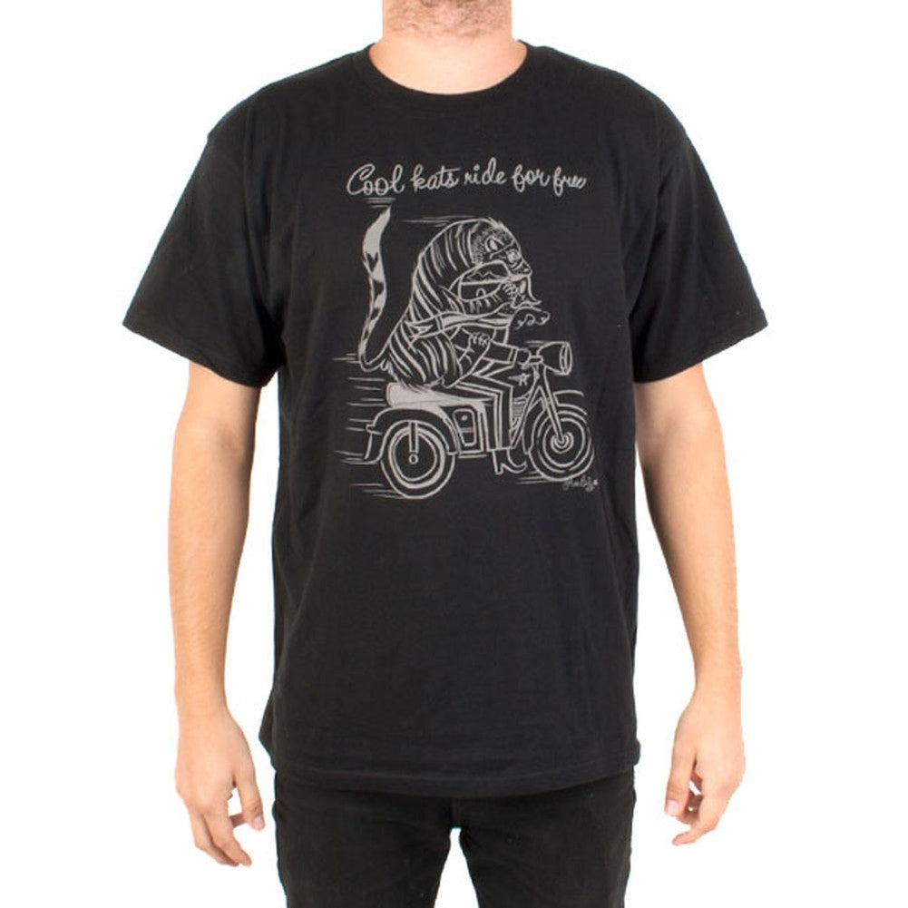 Ambiguous - Cool Kats Adult T-Shirt Men's T-Shirts Ambiguous SM Black