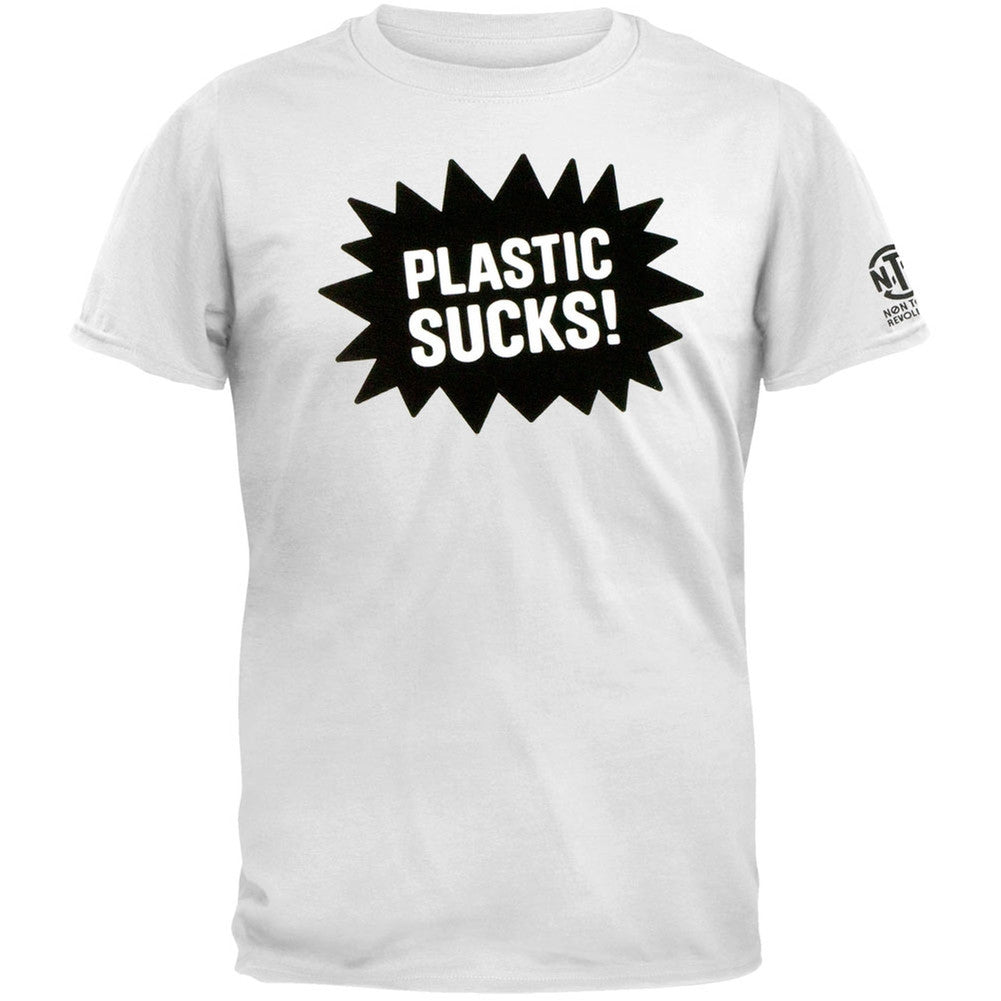Keep A Breast - Plastic Sucks! T-Shirt Men's T-Shirts Keep A Breast Foundation