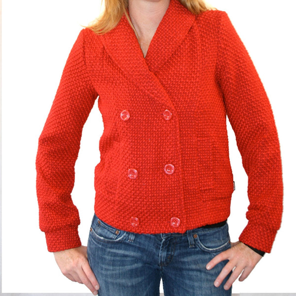 Billabong - Alice Ruby Juniors Wool Coat Juniors Jackets Billabong SM Red