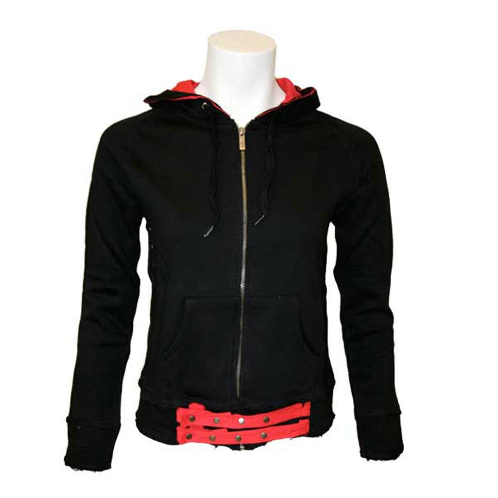 Atticus - Jenner Black Juniors Zip Hoodie Juniors Hoodies Atticus SM Black