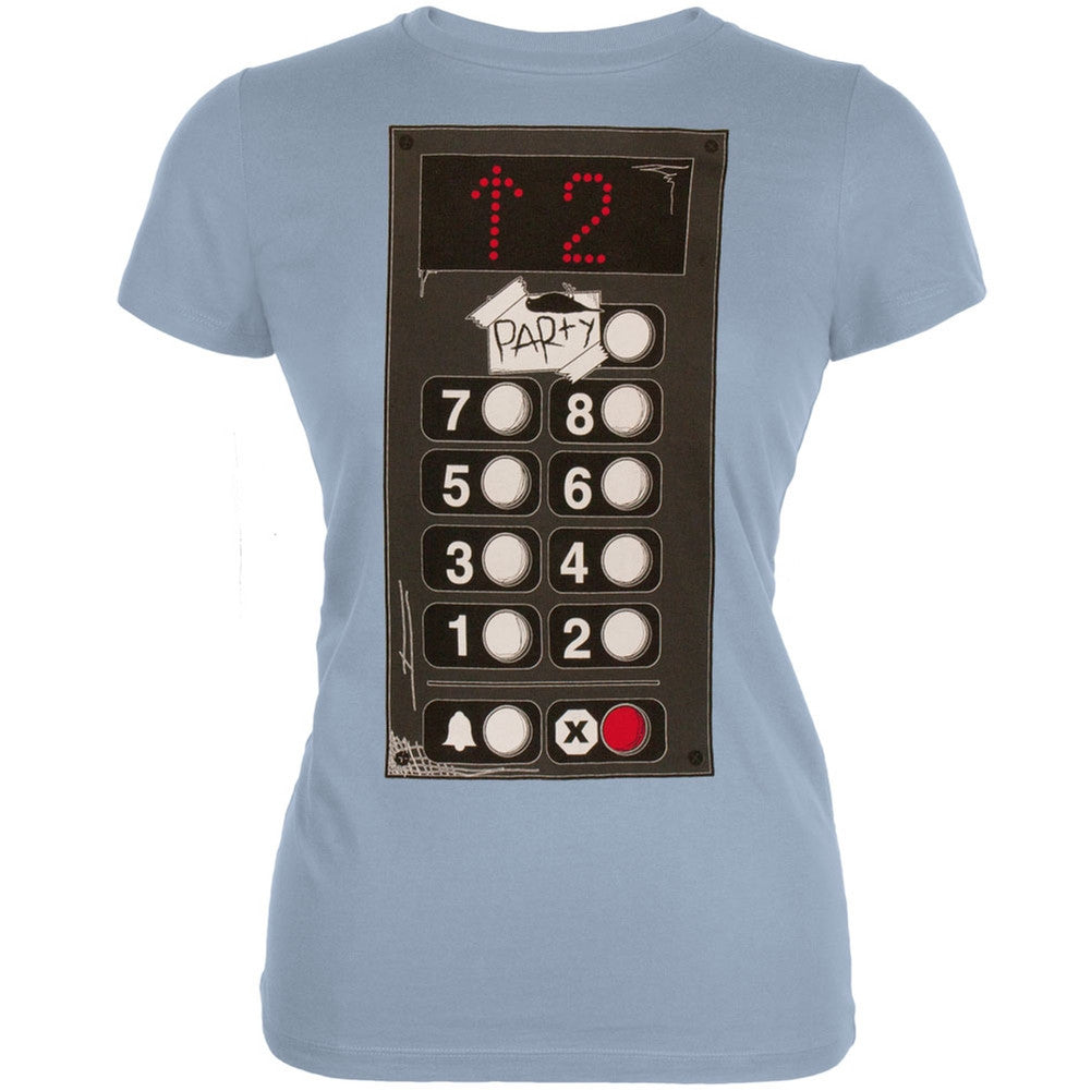 Atticus Black and Forever The Sickest Kids Collaboration Juniors T Shirt - Light Blue Juniors T-Shirts Atticus XL Light Blue