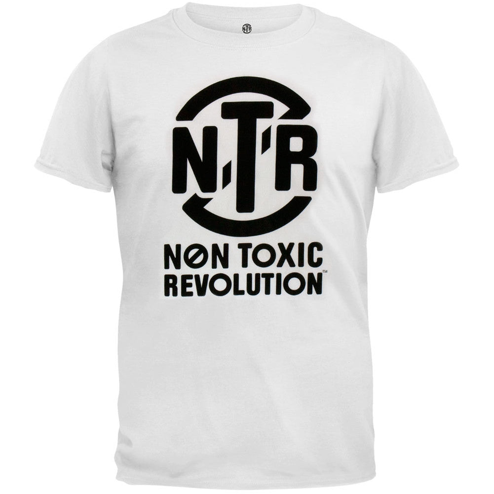 Keep A Breast - Non Toxic Revolution White T-Shirt Men's T-Shirts Keep A Breast Foundation