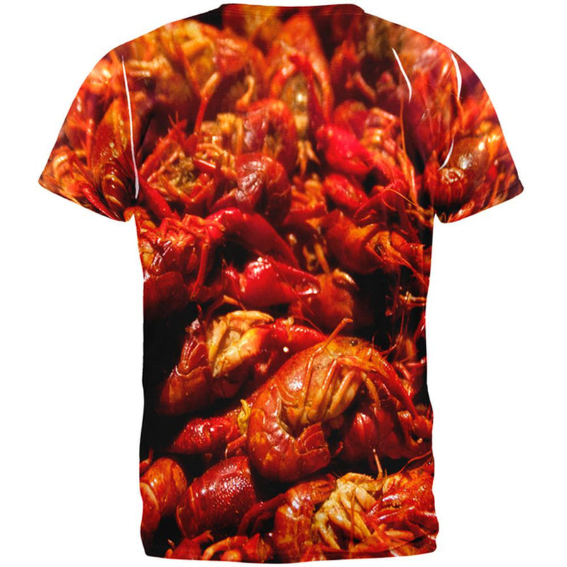 Louisiana Cajun Crawfish Boil All Over Adult T-Shirt Men's T-Shirts Old Glory